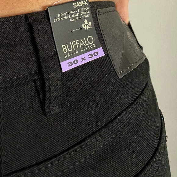 LOW RISE BLACK JEANS - Picture 6 of 6